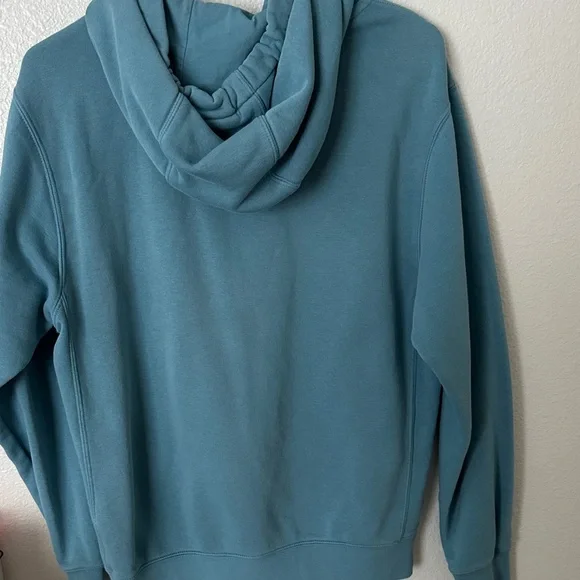 Nike Men's Teal Blue Pullover Hoodie - Picture 5 of 5